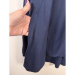 Athleta Pranayama Restore Wrap Cardigan Size S Women's Sweater Blue Preppy Photo 1