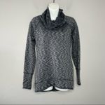 Athleta Athletic Top Womens Size XS Athleisure Cowl Sporty Warm Cozy Comfy Fuzzy Photo 1