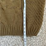 J.O.A. Los Angeles Olive Green Brown Crew Neck Sweater Small Soft Comfy Fall Photo 5