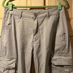 Women’s Grey Cargo Pants Gray Size 10 Photo 3