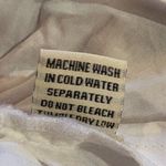 Sim & Sam crop top with tie straps, a smocked bodice, and a ruffled hem NWT Photo 5