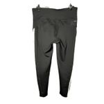 Adidas 7/8 Tights Aeroready High Rise Black White 3-Stripes Women's Size Large Photo 5