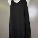 Xersion Dress Womens Medium Tall Black Racerback Tank Drawstring Pockets Active Photo 4