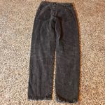 Garage  Black Acid Wash High Waisted Mom Jeans Size 0‎ Denim Pants Photo 5
