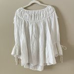 Tularosa White Peasant Boho Pirate Milkmaid Tularose Swiss Dot Eyelet Renaissance Fairy S Photo 7