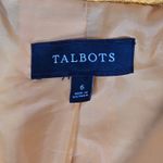 Talbots Wool Blend One Button Blazer Jacket in English Mustard 6 Photo 2