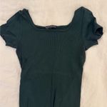 Brandy Melville Dark Green  Top Crop Photo 1