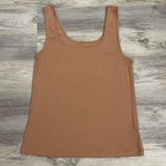 A New Day Light Orange Sleeveless Ribbed Tank Top Size XL Photo 4