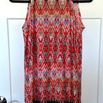 Notations Pink Flowy Hi-Low Embellished Tank Photo 1