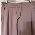 MELLODAY  lavender colored slack joggers Photo 4