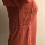 Soft Surroundings terracotta orange rust medium Henley top nwt cotton linen Photo 4