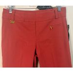 Zac & Rachel The Ultimate Fit Rust Pull On Dress Pants Petite Size 10 NWT Red Photo 1