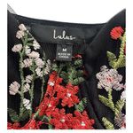 Lulu's Red and White Sleeveless Bustier Bodysuit Size M Photo 8