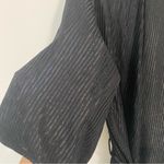 Frederick's of Hollywood  Black Shimmery Robe Photo 2