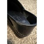 Dansko Clogs Professional Linen Patent Sz 36 (5.5) Black Metallic Rainbow Work Photo 10