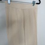 Wildfox Ribbed Wide Leg Cora Pants Size Small Wheat Color Photo 4