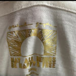 Spiritual Gangster  “We Are Connected” Boyfriend Shirt Top Women’s Small New NWT Photo 4