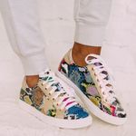 Nordstrom Colorful Snakeskin  Sneakers  Photo 0