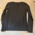 Zyia  seamless performance scoop heather gray grey long sleeve large Photo 2