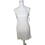 Spiritual Gangster NWT Womens White Alessia Mini Dress Small Racerback Cotton Photo 2