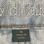 Wild Fable shorts pockets plus light blue cotton frayed jean shorts Sz 18 Photo 3