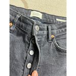 Citizens of Humanity  Charlotte Straight jeans, size 26, washed black, button fly Photo 2