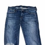 AGOLDE Chloe Low Rise Slim Distressed Denim Blue Jeans Pants size 30 A001-2062 Photo 3