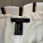 Forever 21  Black/ Mustard Yellow Pinstripe Shorts Size Extra Small Photo 4