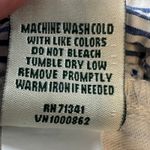 L.L. Bean Womens Favorite Fit Seersucker Patchwork Shorts Blue White 12 Mid Rise Photo 8