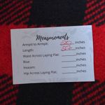 Mustard Seed  Womens Tunic Top Red Black Plaid Long Sleeve V Neck High Low M Photo 4