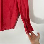 Anthropologie  Maeve Linen Buttondown Shirt Size Small Petite Photo 6