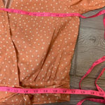 Madewell  star print cropped wrap top sz S Photo 5