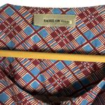 Rachel Comey  Holt Geometric Print Purple Blue Puff Sleeve Ankle Jumpsuit Size 4 Photo 6