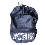 PINK - Victoria's Secret Victoria's Secret PINK Convertible Backpack/Fanny Pack Black/White Photo 8