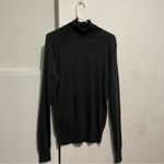 Muji Turtle neck sweater wool blend:Box 006: Black Photo 5