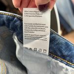 Risen  Straight Leg High Rise Distressed Jeans Sz 30 Photo 7