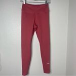 Nike  Thermafit Leggings Size Small Pink High Rise Full Length Photo 4