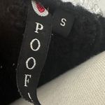 Poof! Classic Black V-Neck Sweater Photo 1