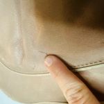 BVLGARI BULGARI Beige Leather Ruched Leather Gold Tone Hardware Hobo Bag Photo 7