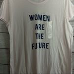 Gap Womens Soft Blush Pink Graphic Short Sleeve Tee Sz L Photo 2
