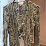 Lash next door tie front cardigan Green Photo 0