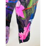 UNTITLED IN MOTION Purple Floral Intuition Tie Closure Trouser Pants size Small Blue Photo 13