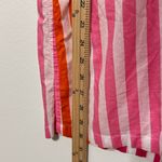 Beach Riot  Alexa Top Size Large / XL Striped Beach Cover Up Shirt Pink Photo 6