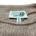 & Other Stories & Other Stories Crewneck Open Knit Oversized Alpaca Sweater Small Photo 3