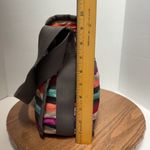 LeSportsac Multicolor Rainbow Convertible Expandable Nylon Crossbody Bag Purse Photo 5