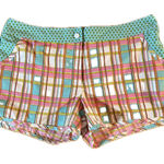 Venus ‎ Lascana Women's Plaid Board Shorts 10 Lightweight Multicolor Photo 0