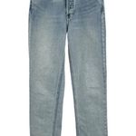 Aritzia Denim Forum The Arlo High Rise Straight Jeans Light Wash Blue Size 25 Photo 0