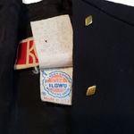 Katie Petites MFG Vintage Dress Dress Size 6 Women's Square Neck Studded Studs Black Photo 5