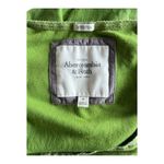 Abercrombie & Fitch Vintage Y2k Lime V-Neck Baby Doll Tee Size M Photo 4