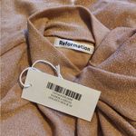 Reformation NWT Paprika Golden Hour Shimmer Sparkle Cocktail Evening Dress Photo 8